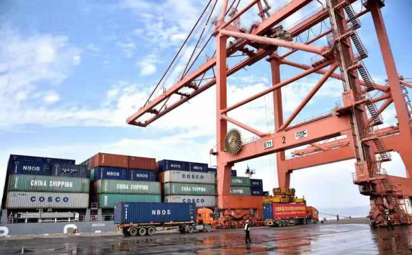 [浙江]臺(tái)州港大麥嶼港區(qū)開啟對臺(tái)貿(mào)易出口新渠道(圖)